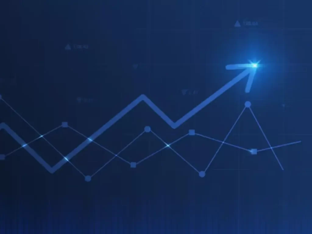 gráfico que mostra investimentos