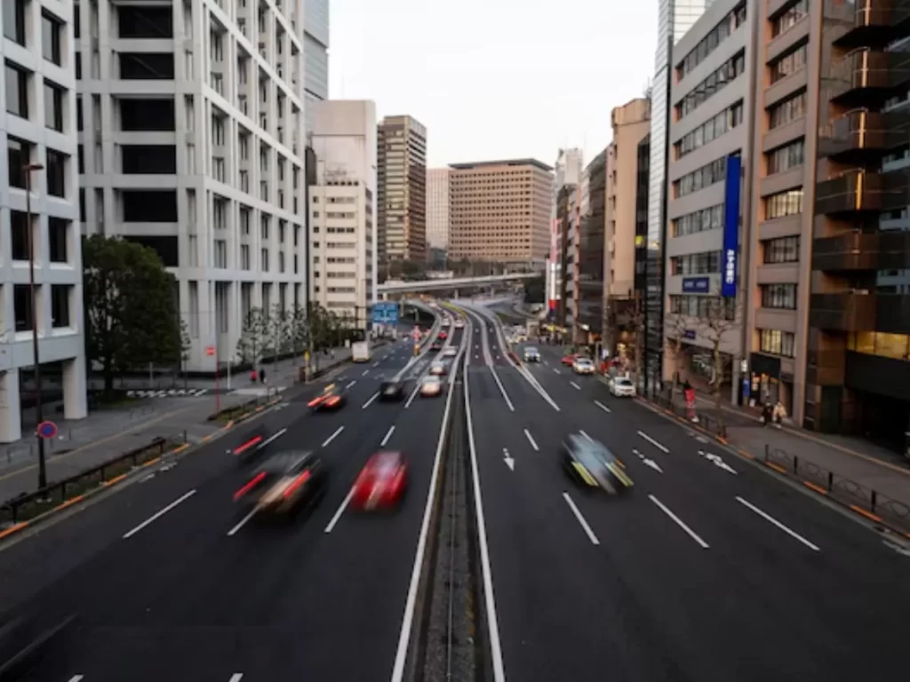 imagem de transito na cidade