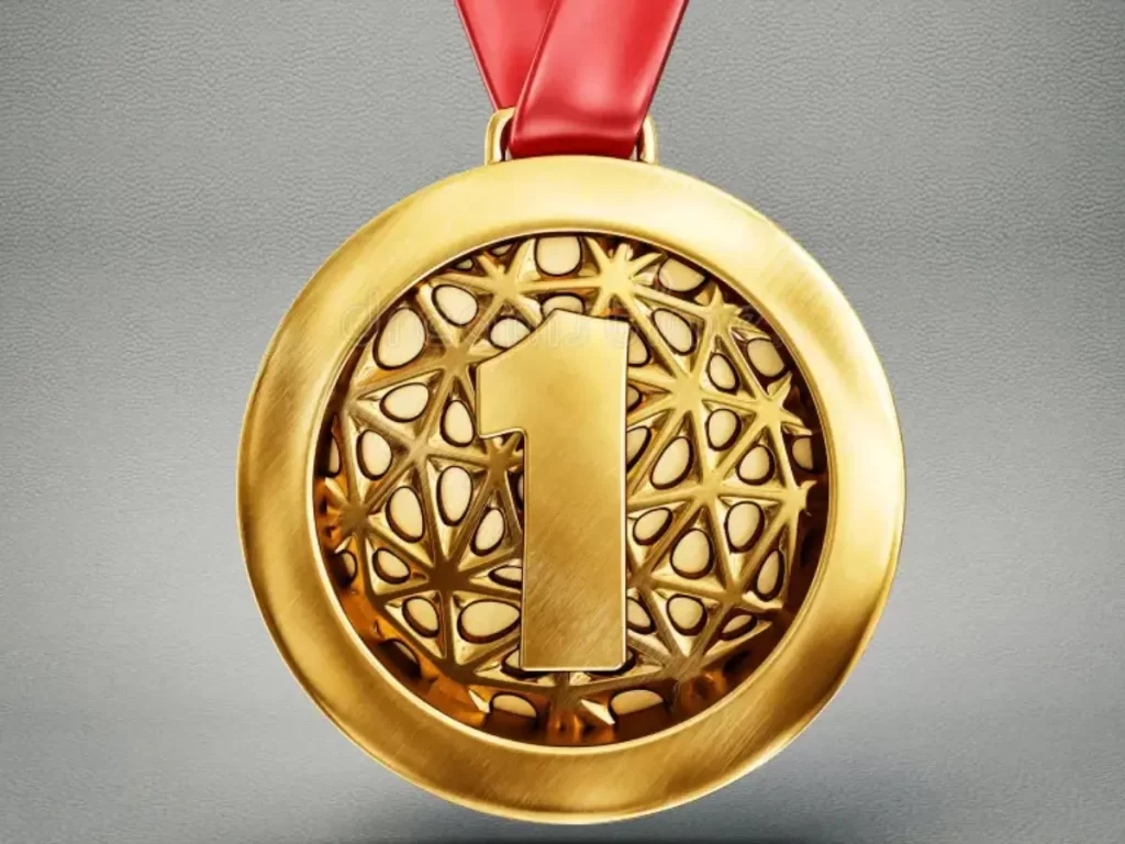 Medalha olimpiada número um